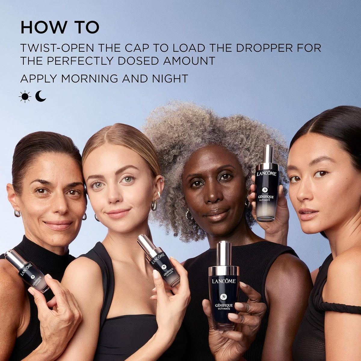 Lancôme Génifique Ultimate Recovery Serum - Suero facial hidratante...