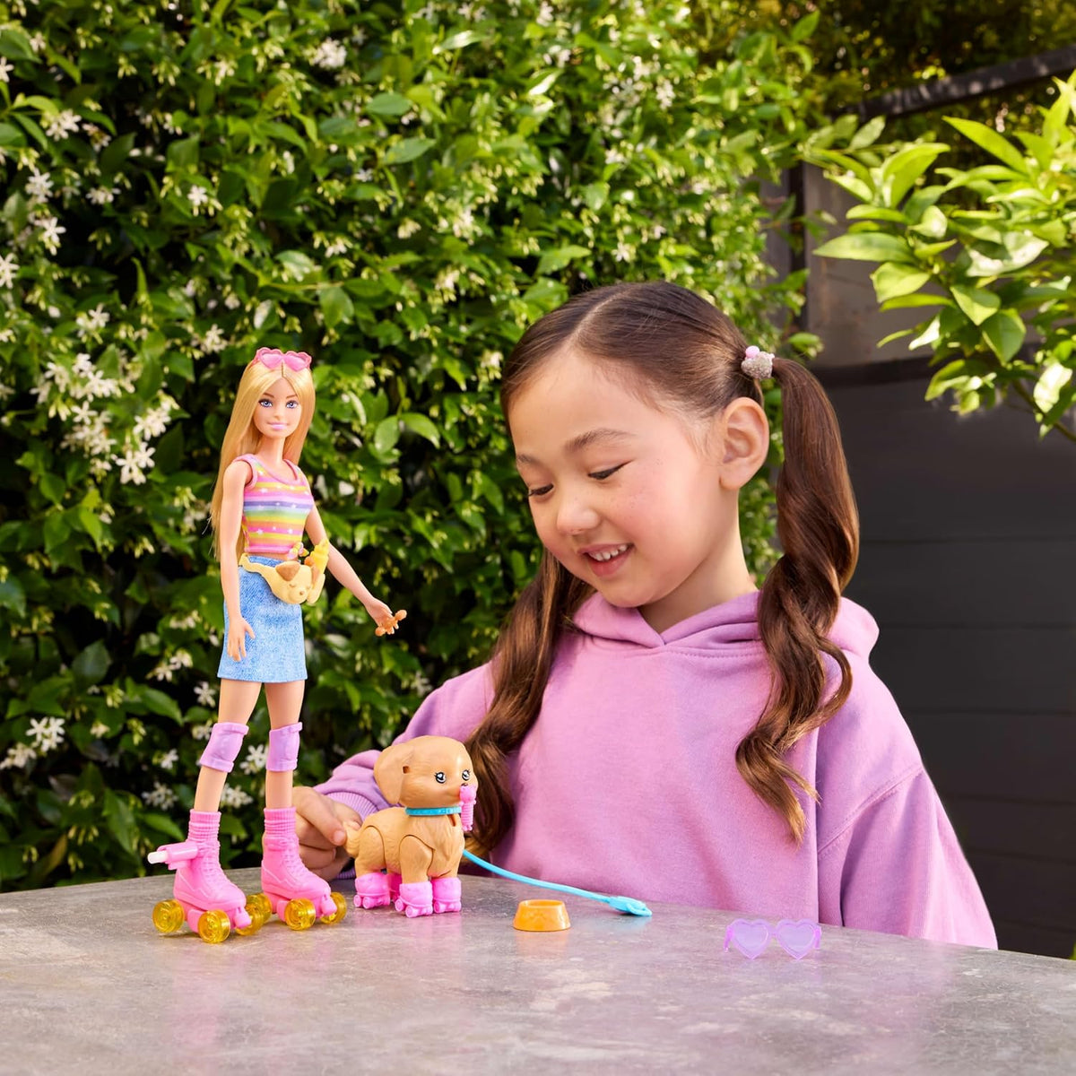 Barbie Mascotas Patinar y Correr Cachorro Rubia Muñeca | Cachorro d...