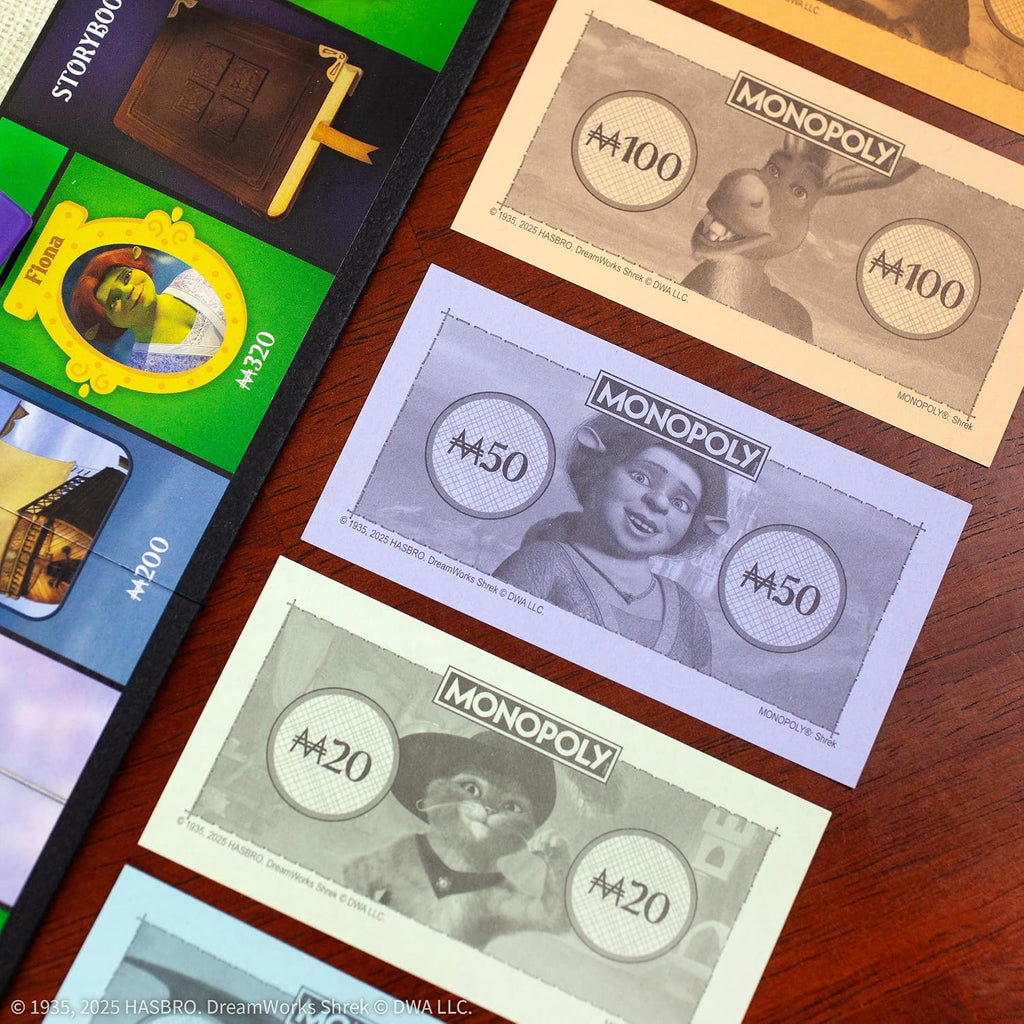 MONOPOLY: Juego de mesa Shrek Edition, compra, venta e intercambio,...