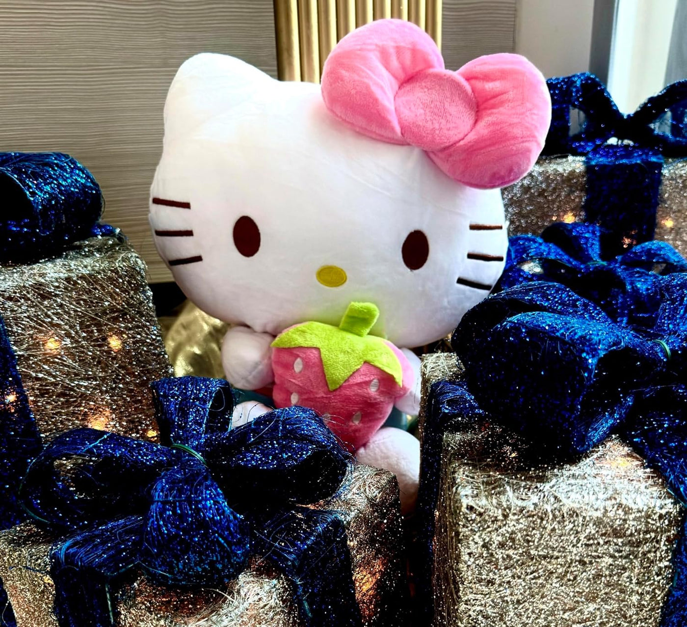AlphaDesignLuxe Juguete de peluche de gatito de 17.5 pulgadas, anim...