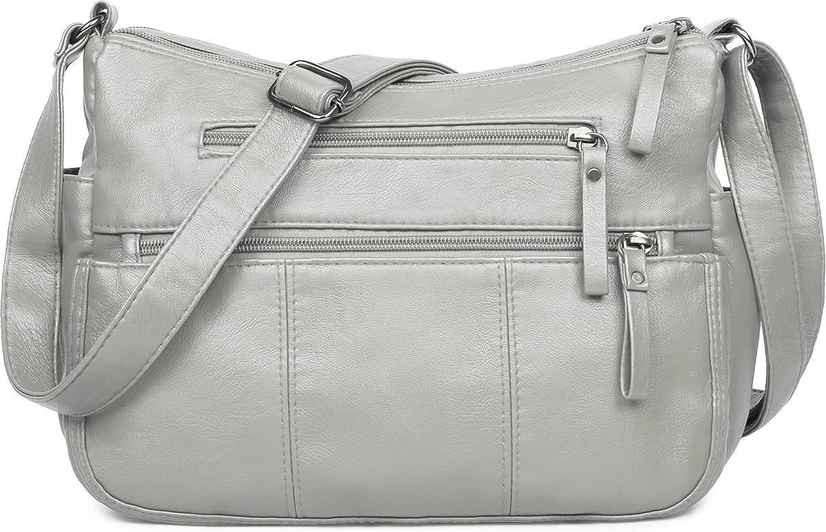 Bolsos VOLGANIK ROCK para mujer de piel sintética suave, bolso de h...