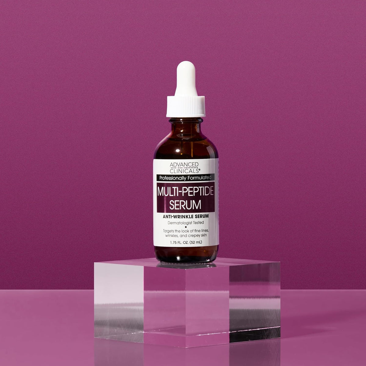 Advanced Clinicals Suero multipéptido para la cara | Suero facial d...