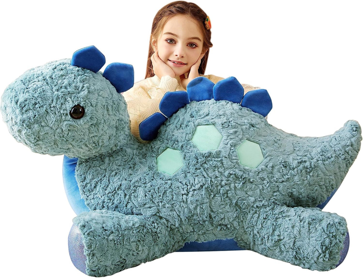 Tumyay Animal de peluche gigante de Stegosaurus de felpa suave, jug...