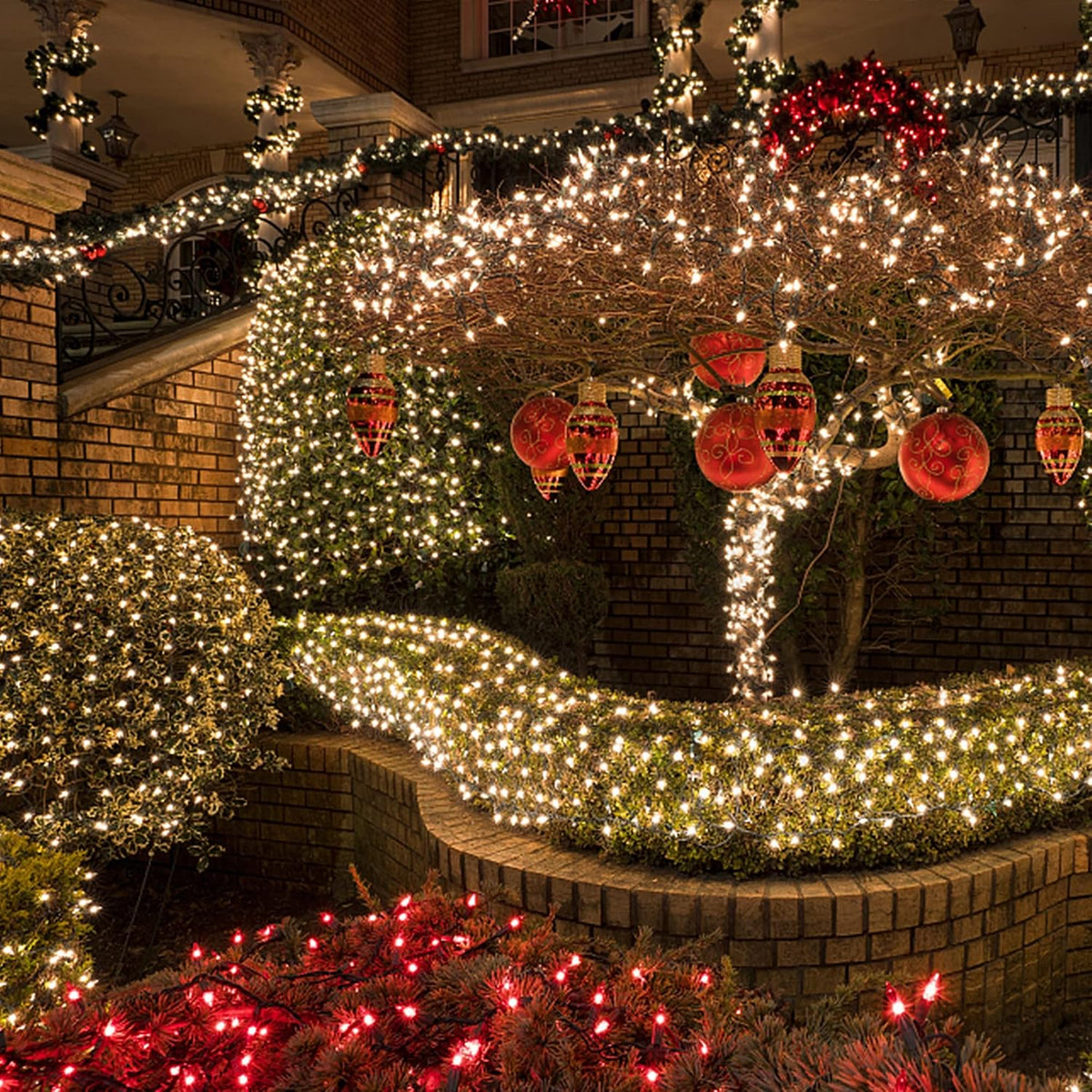 Iluminación del hogar de 66 pies. Mini luces decorativas de Navidad...