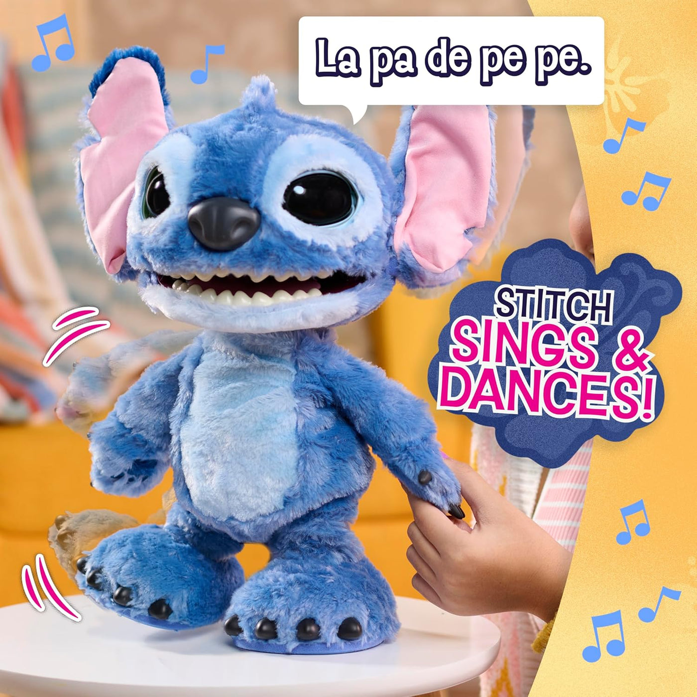 Disney Stitch Just Play Ultimate Interactive - Juguete de peluche i...