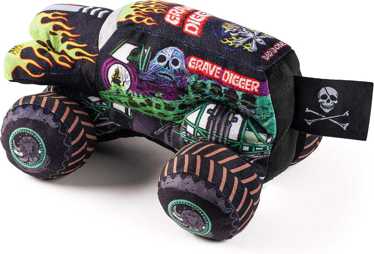 Jay Franco Monster Jam Grave Digger - Almohada de peluche de microf...