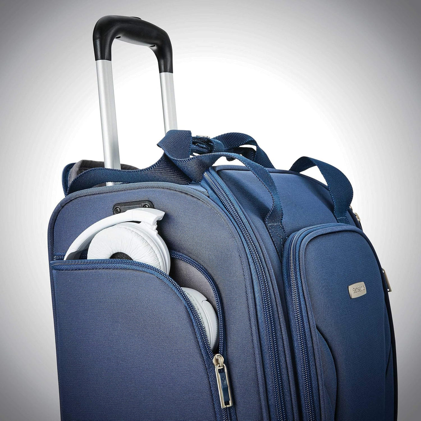 Samsonite Spinner de mano debajo del asiento con puerto USB, océano...