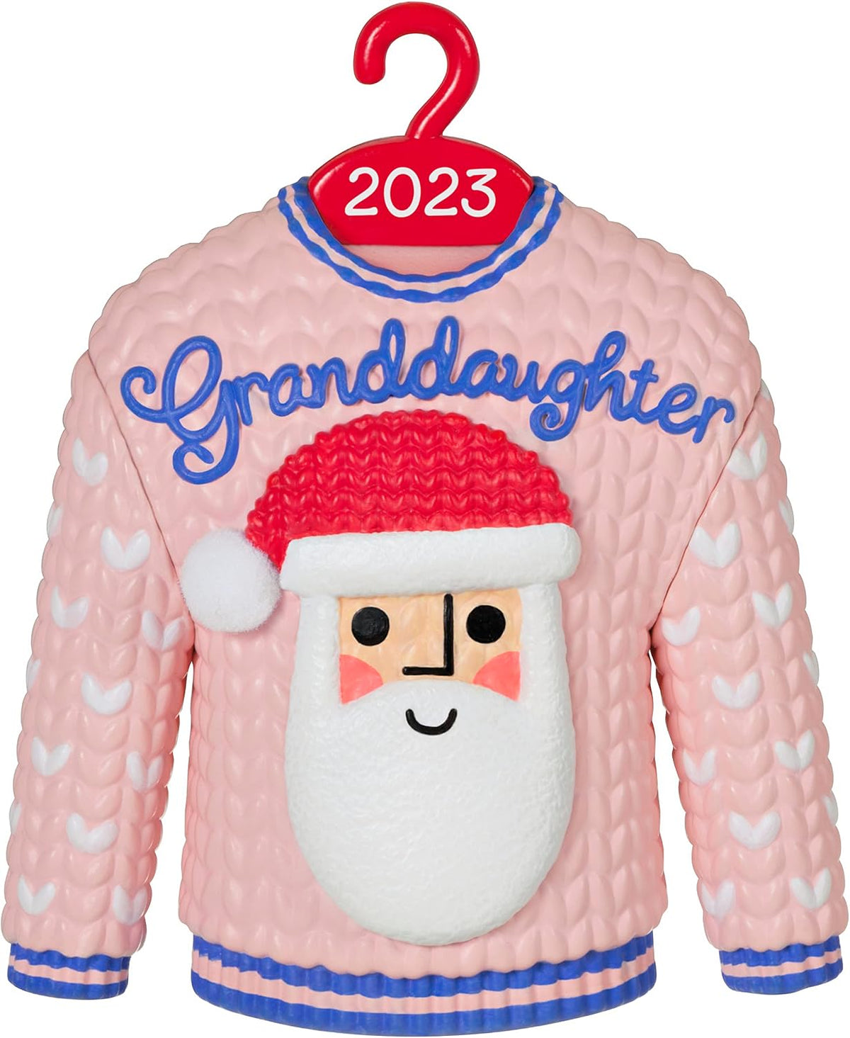 Hallmark Keepsake Adorno de Navidad 2023, suéter de Navidad para ni...
