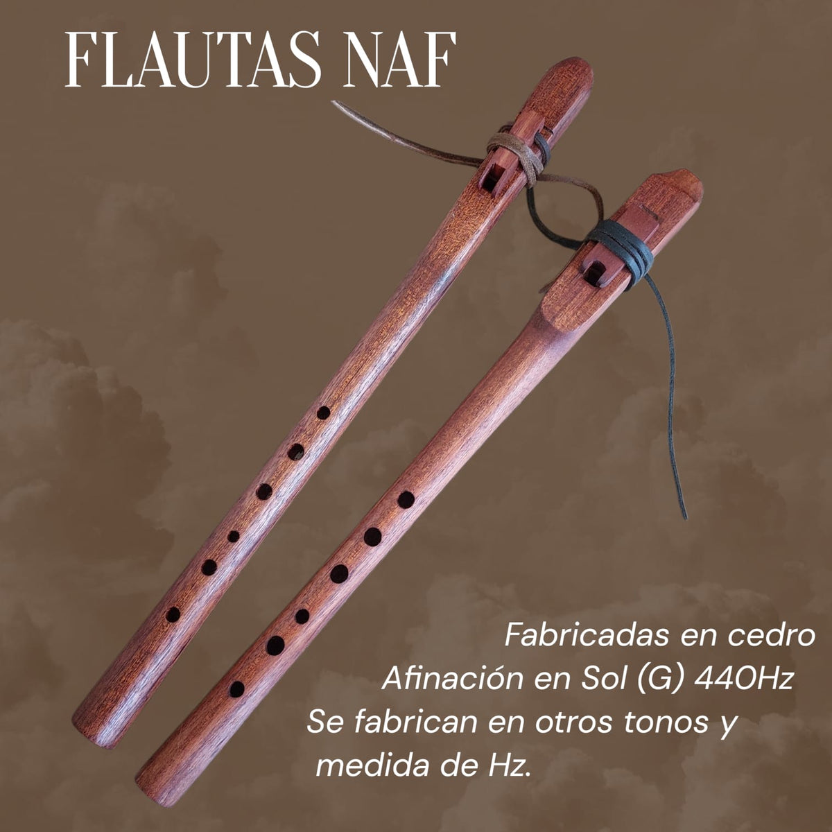 Flautas Nativas Americanas (NAF) Artesanales