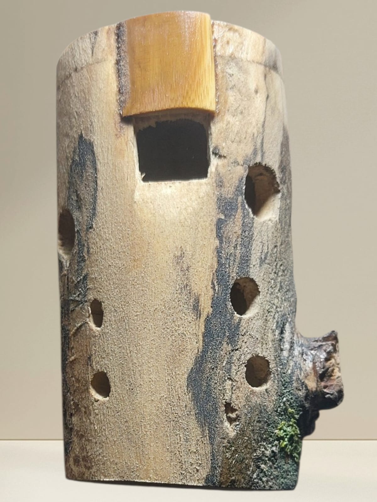 Ocarinas Artesanales en Madera Natural