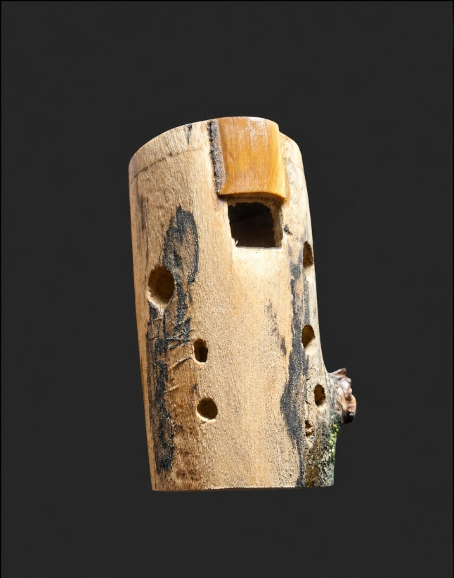 Ocarinas Artesanales en Madera Natural