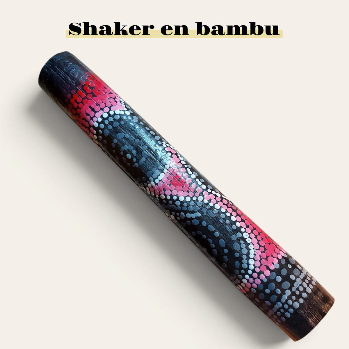 Shaker Artesanal de Bambú – Arte, Naturaleza y Sonido